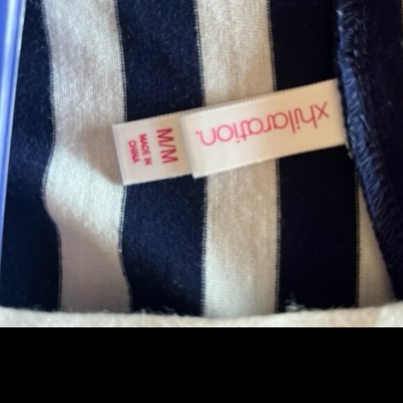 CLEARANCE Women's Striped Crop Top - Picture 5 of 5